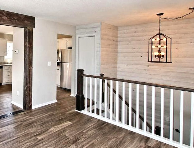  Pine Paneled Staircase T&G Shiplap Style 